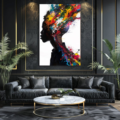 TABLEAU EXPLOSION COULEURS