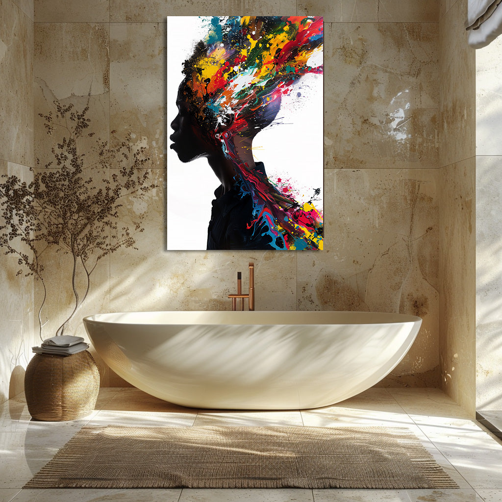 TABLEAU EXPLOSION COULEURS