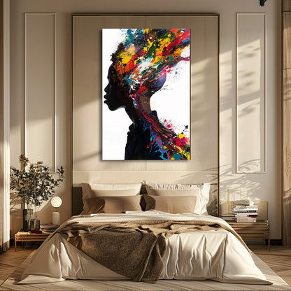 TABLEAU EXPLOSION COULEURS