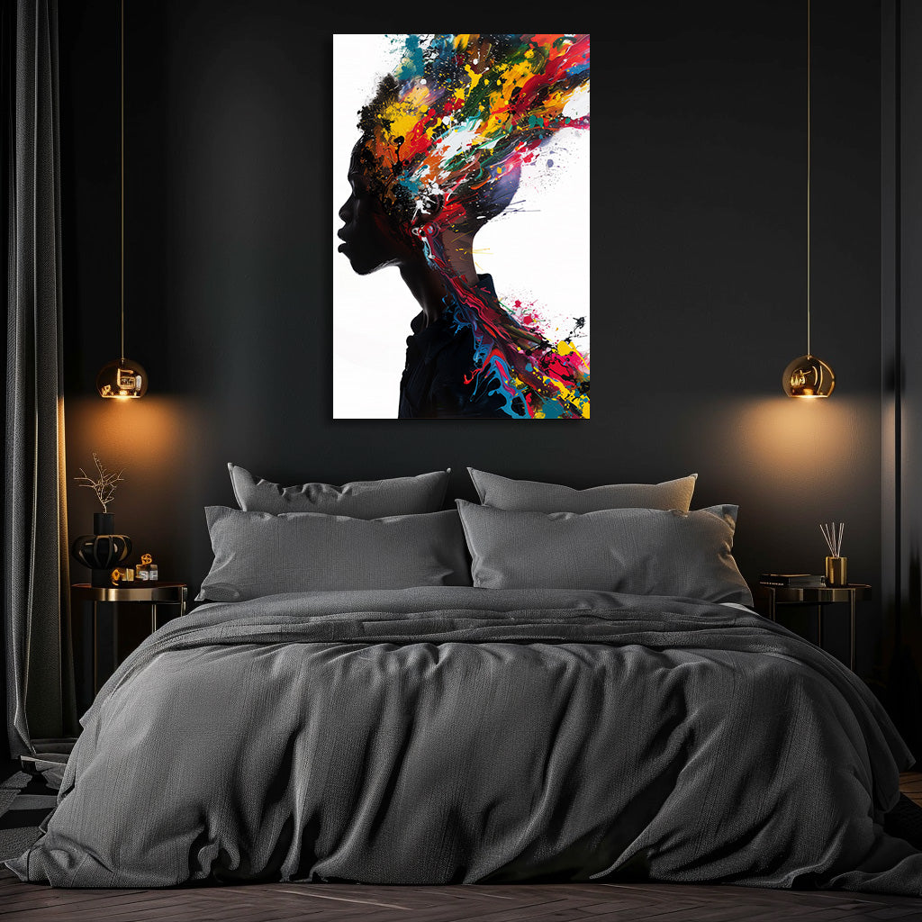 TABLEAU EXPLOSION COULEURS