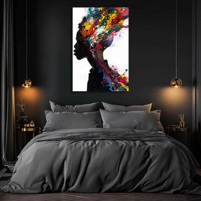 TABLEAU EXPLOSION COULEURS