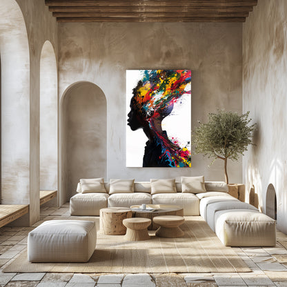 TABLEAU EXPLOSION COULEURS