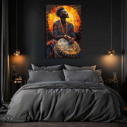 TABLEAU AFRICAIN MUSIQUE