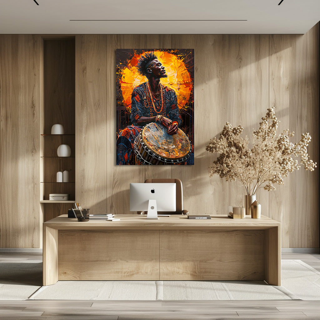 TABLEAU AFRICAIN MUSIQUE