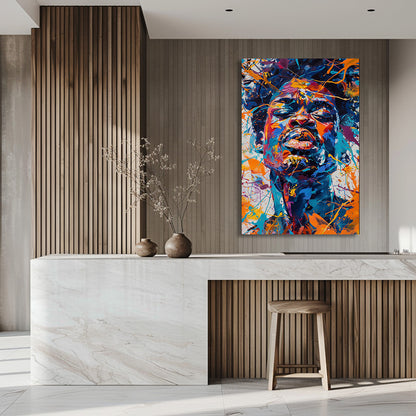 TABLEAU AFRICAIN STREET ART