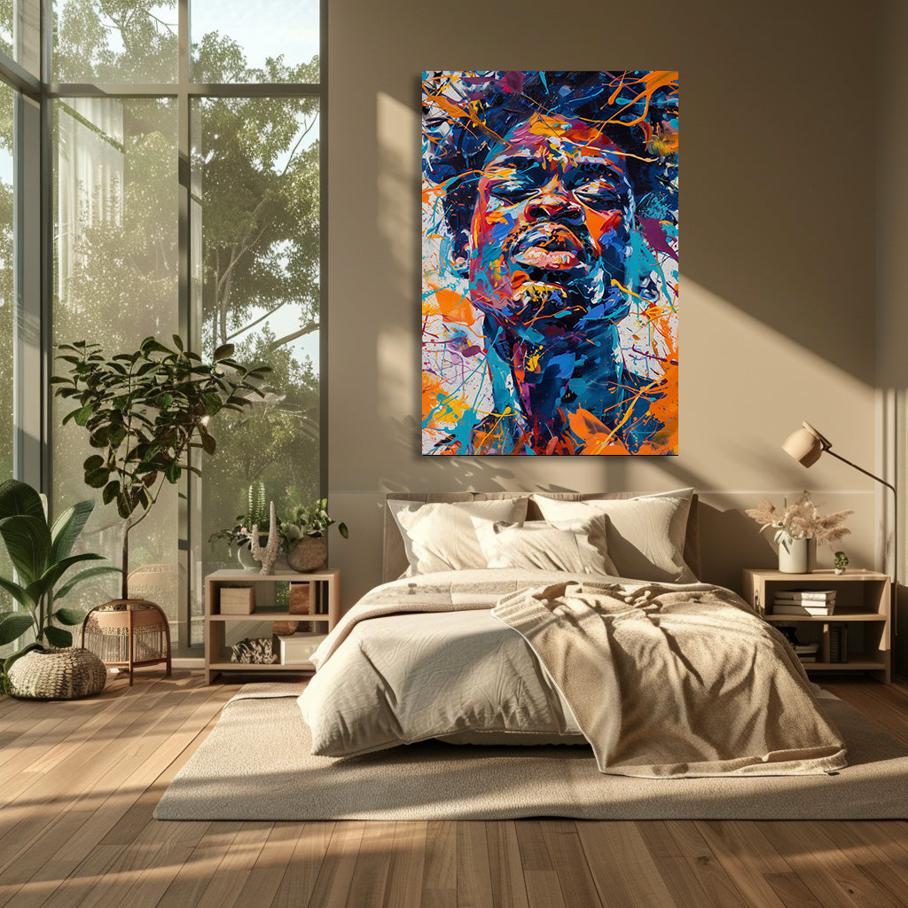 TABLEAU AFRICAIN STREET ART