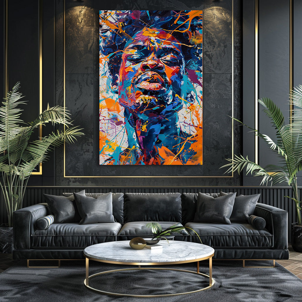 TABLEAU AFRICAIN STREET ART