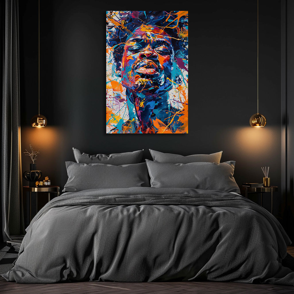 TABLEAU AFRICAIN STREET ART