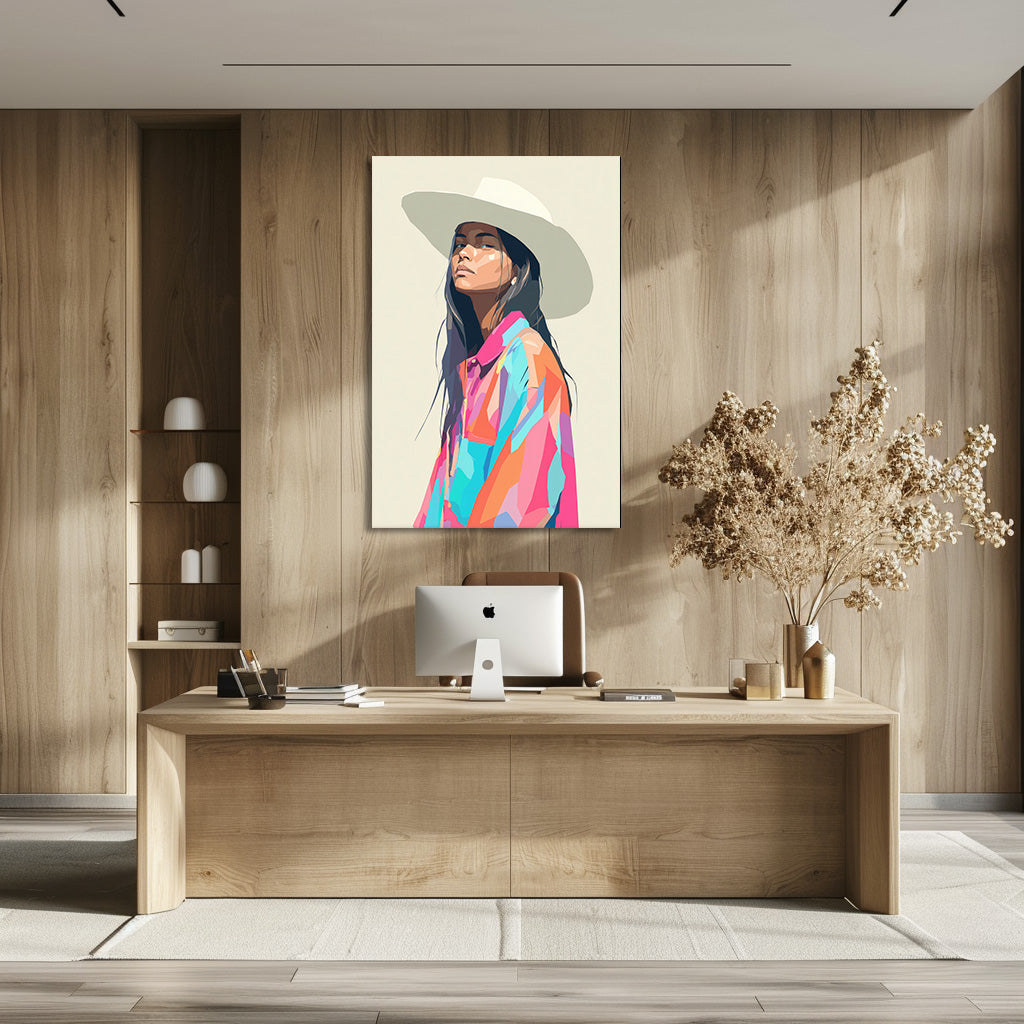 TABLEAU THAÏLANDAISE CHAPEAU