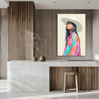 TABLEAU THAÏLANDAISE CHAPEAU