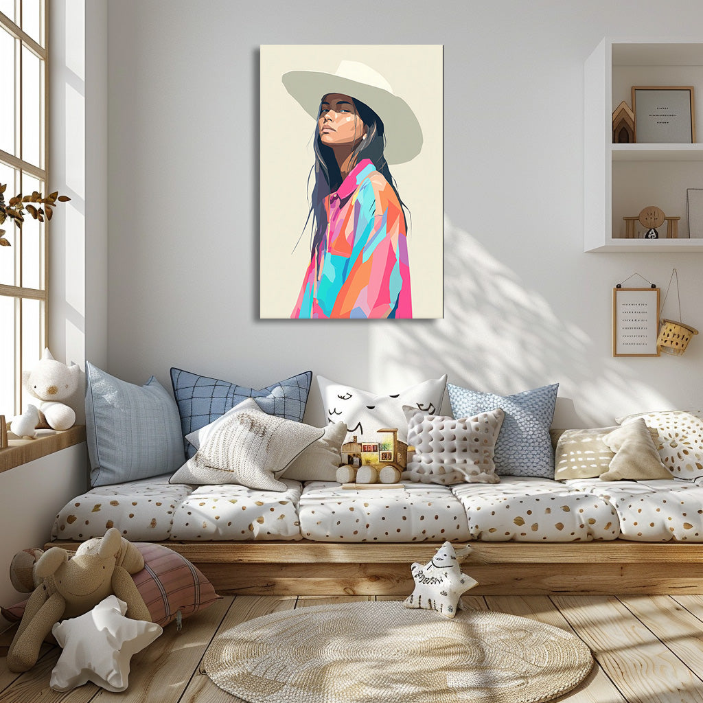 TABLEAU THAÏLANDAISE CHAPEAU