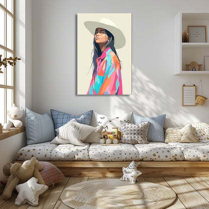 TABLEAU THAÏLANDAISE CHAPEAU