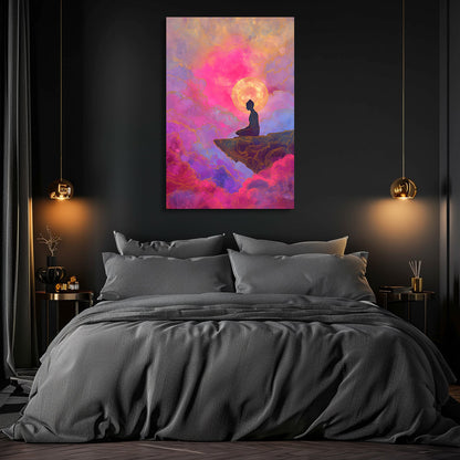 TABLEAU MÉDITATION BOUDDHA