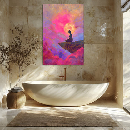 TABLEAU MÉDITATION BOUDDHA