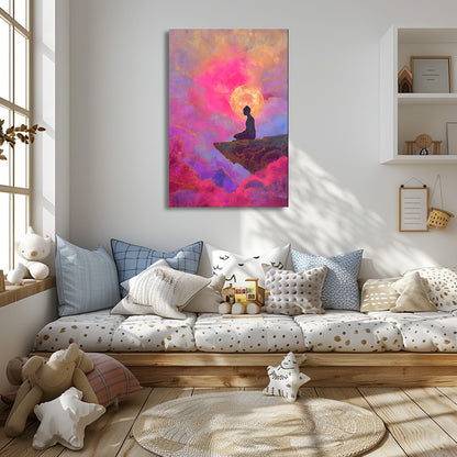 TABLEAU MÉDITATION BOUDDHA