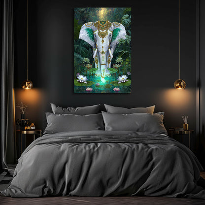 TABLEAU ÉLÉPHANT THAÏLANDE