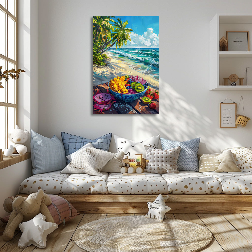 TABLEAU PLAGE TROPICALE
