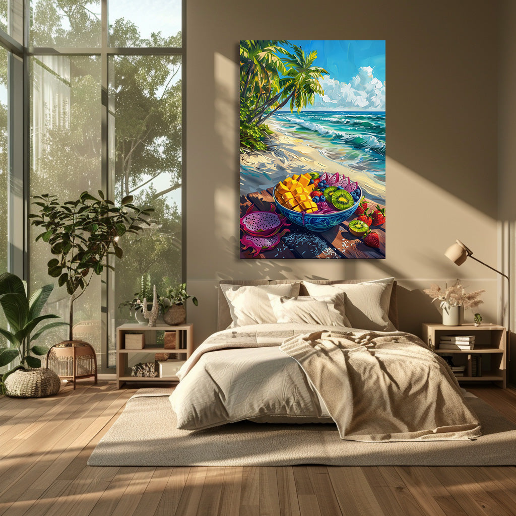 TABLEAU PLAGE TROPICALE