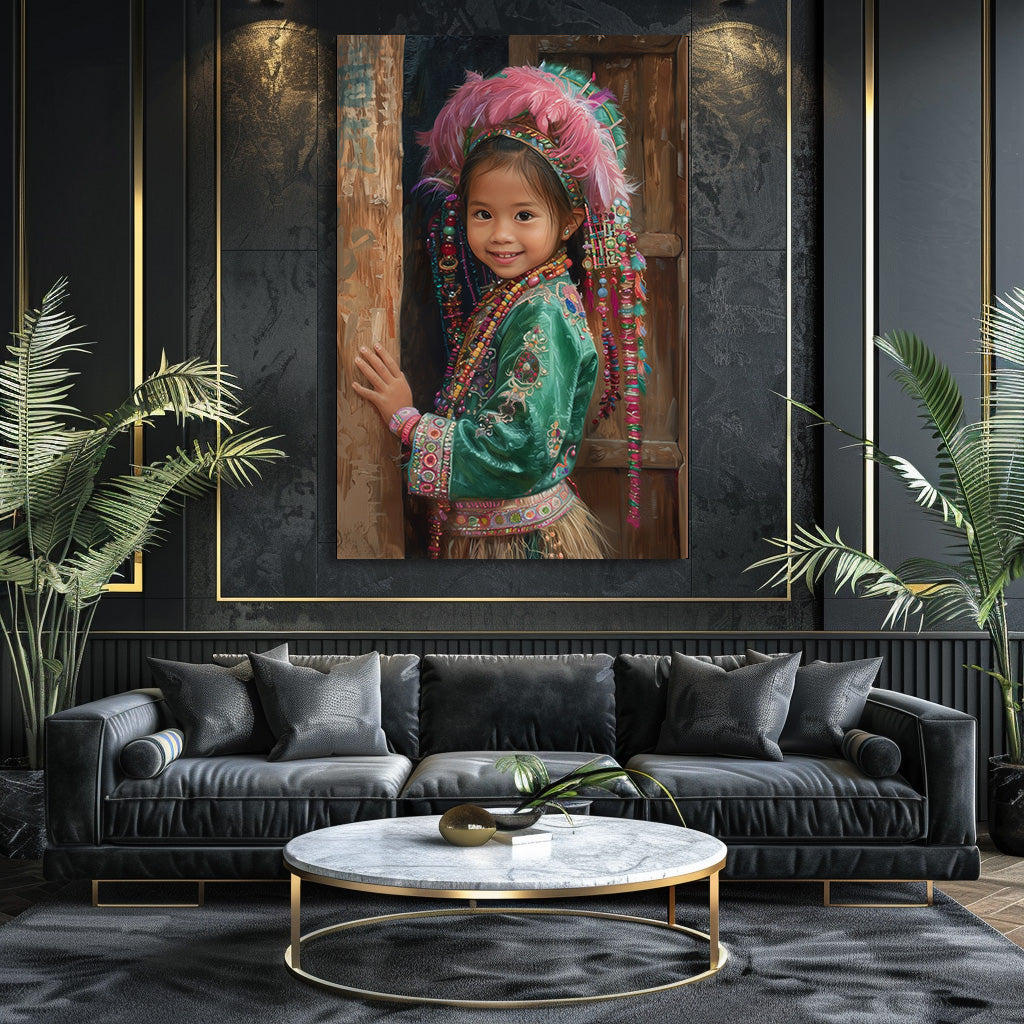 TABLEAU ENFANT TRADITIONNEL