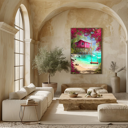 TABLEAU PARADIS TROPICAL