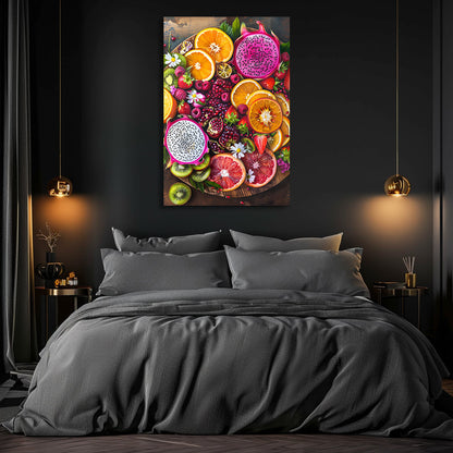 TABLEAU FRUITS EXOTIQUES