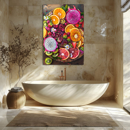 TABLEAU FRUITS EXOTIQUES