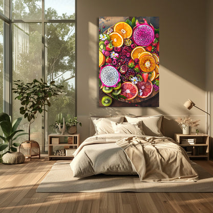 TABLEAU FRUITS EXOTIQUES