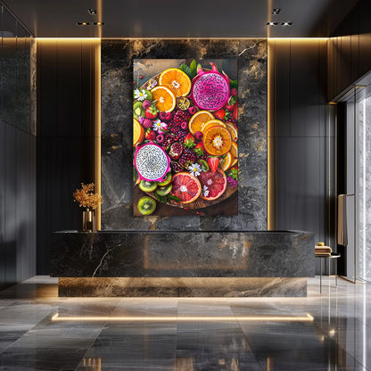 TABLEAU FRUITS EXOTIQUES