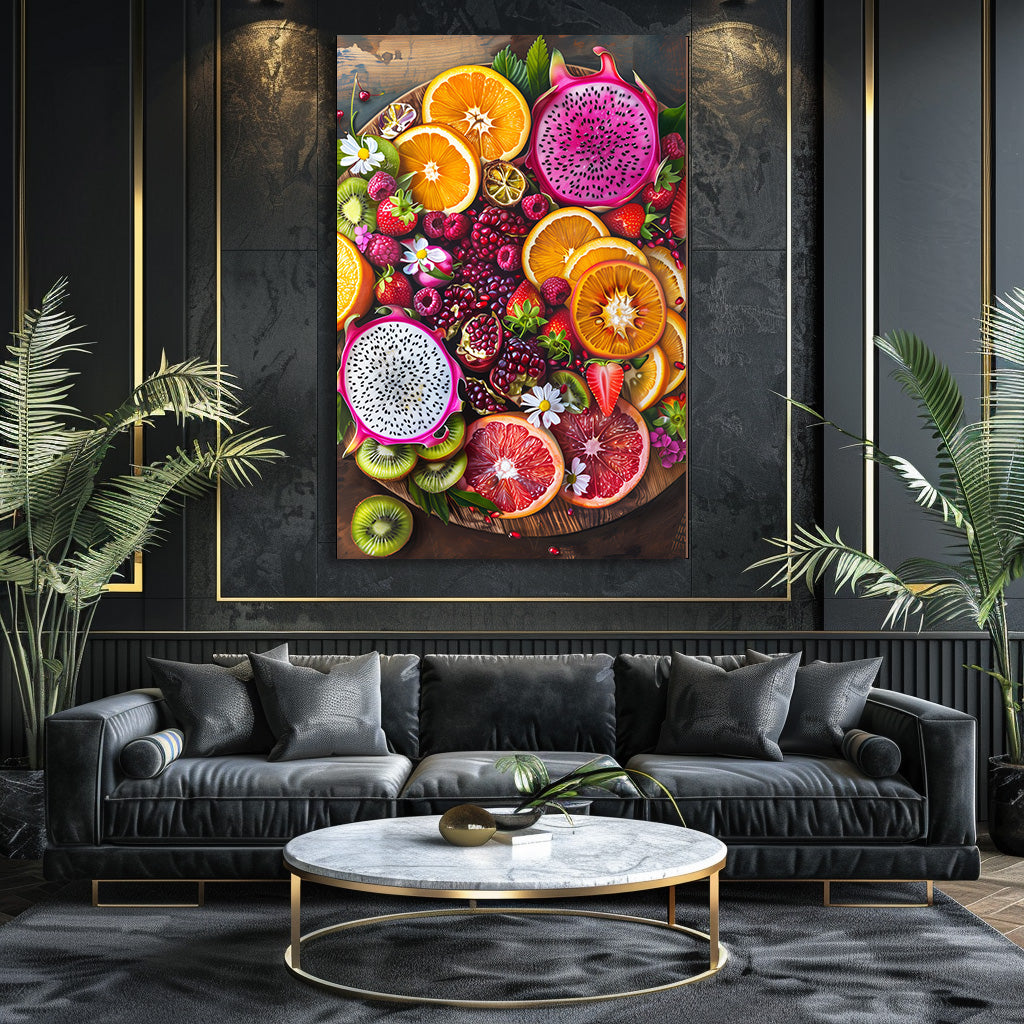TABLEAU FRUITS EXOTIQUES