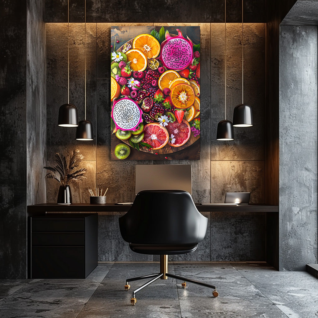 TABLEAU FRUITS EXOTIQUES