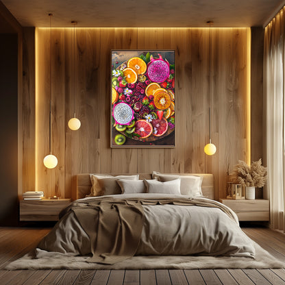 TABLEAU FRUITS EXOTIQUES