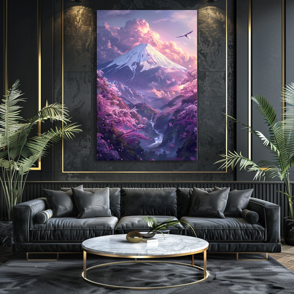 TABLEAU JAPON MONT FUJI