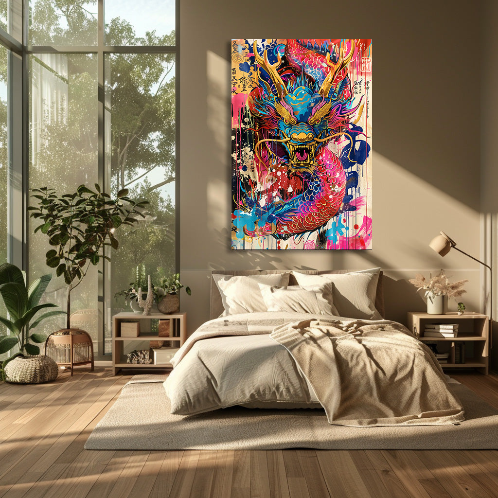 TABLEAU DRAGON CHINOIS