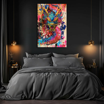 TABLEAU DRAGON CHINOIS