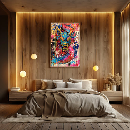 TABLEAU DRAGON CHINOIS