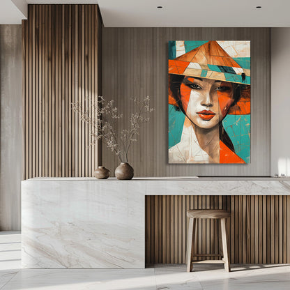 TABLEAU JAPON CUBISME