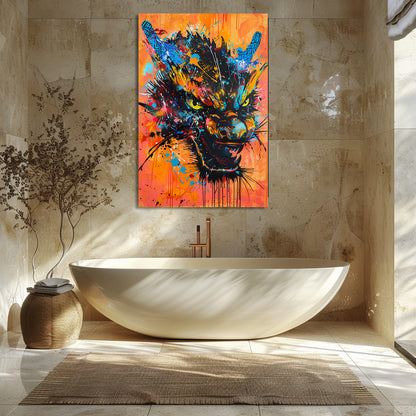 TABLEAU DRAGON STREET ART