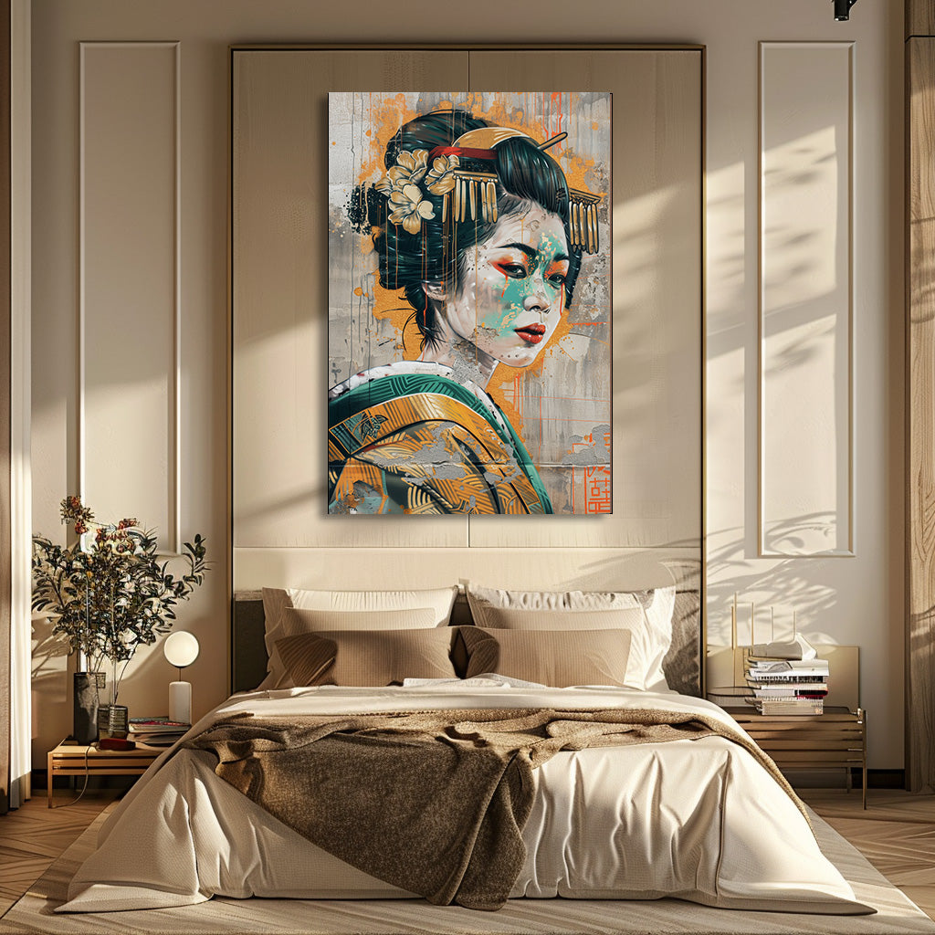 TABLEAU GEISHA MODERNE