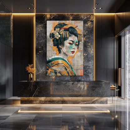 TABLEAU GEISHA MODERNE
