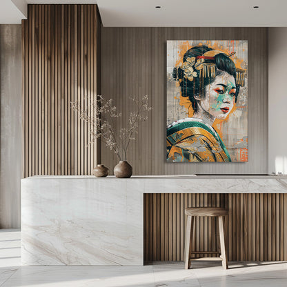 TABLEAU GEISHA MODERNE