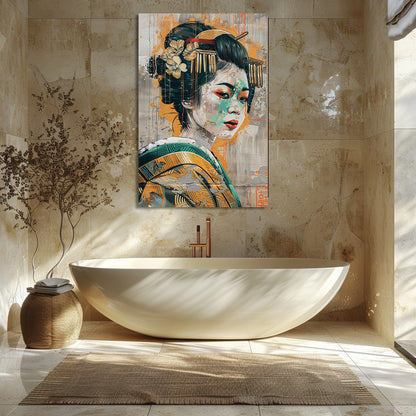 TABLEAU GEISHA MODERNE