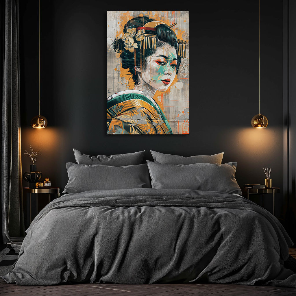 TABLEAU GEISHA MODERNE