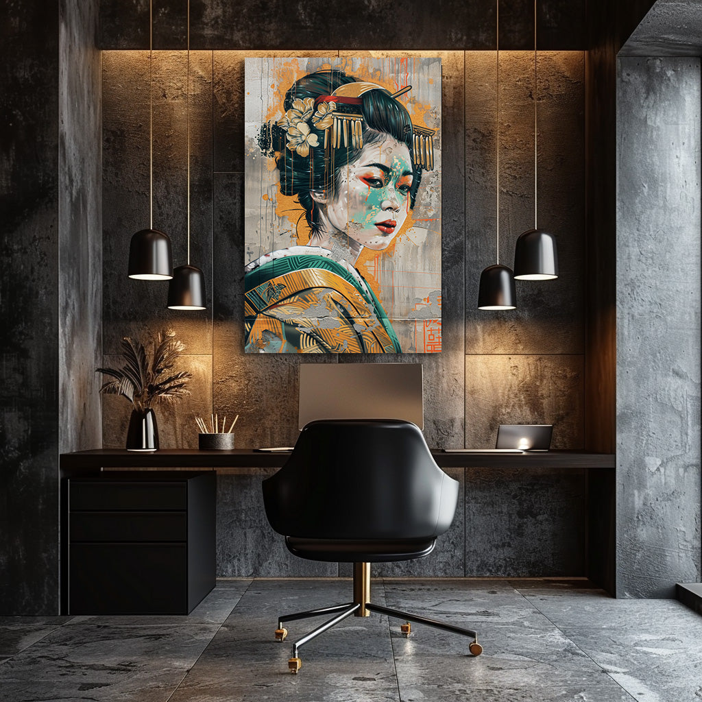 TABLEAU GEISHA MODERNE
