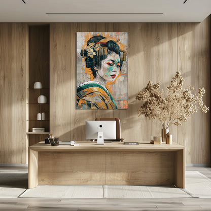 TABLEAU GEISHA MODERNE