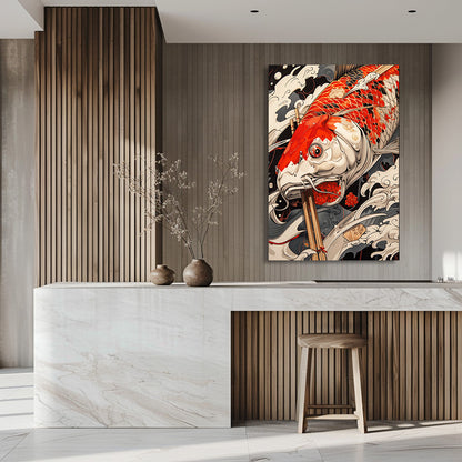 TABLEAU POISSON JAPONAIS