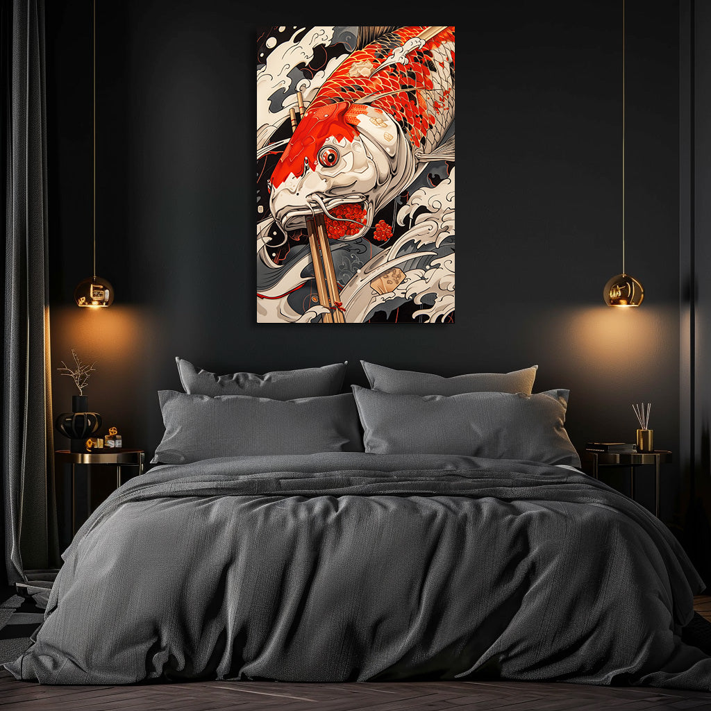 TABLEAU POISSON JAPONAIS