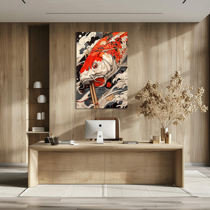 TABLEAU POISSON JAPONAIS