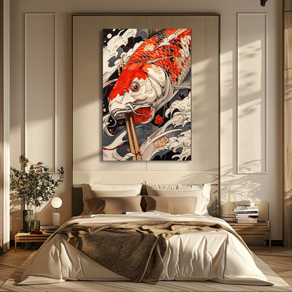 TABLEAU POISSON JAPONAIS