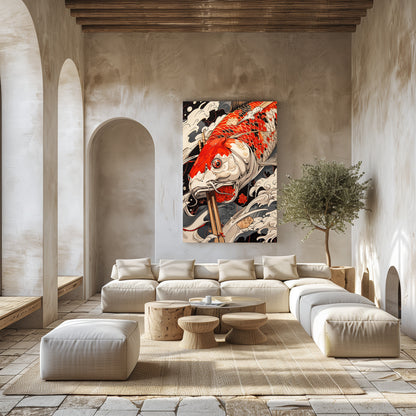 TABLEAU POISSON JAPONAIS