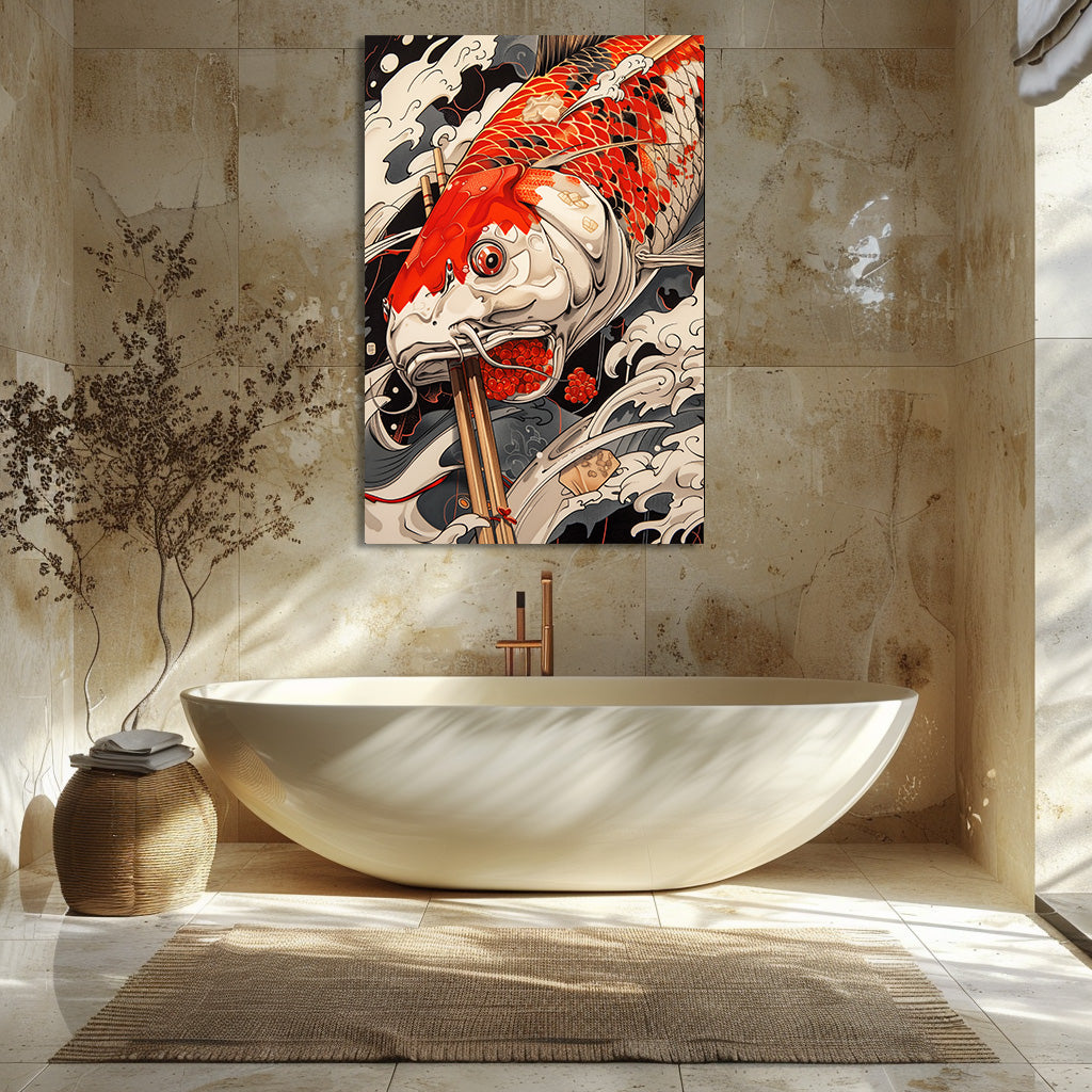 TABLEAU POISSON JAPONAIS